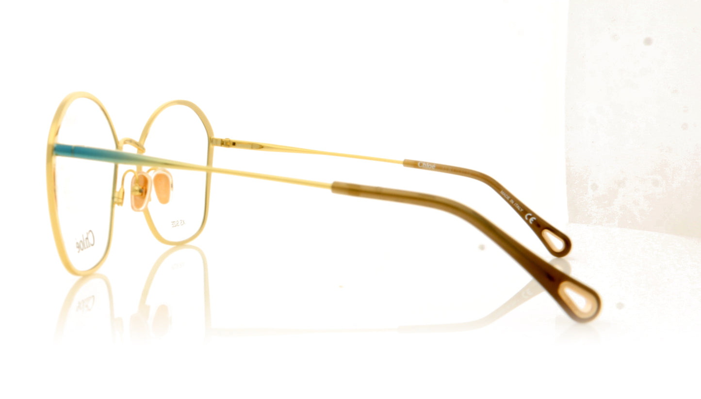 Chloé CH0017O 5 Blue Glasses - Side