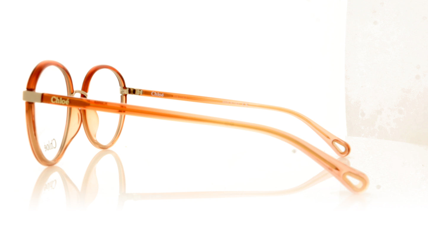 Chloé CH0033O 1 Orange Glasses - Side