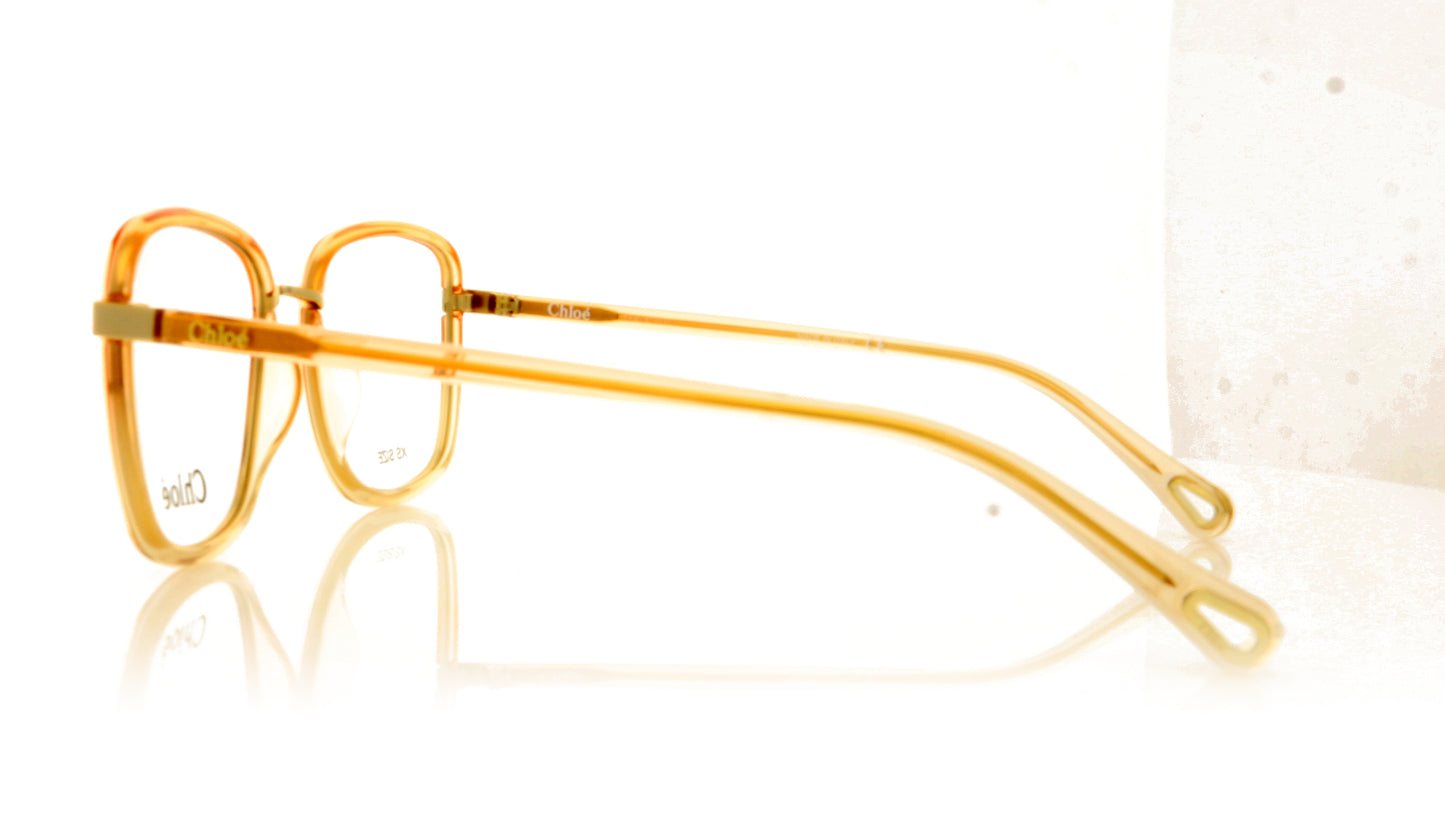 Chloé CH0034O 8 Orange Glasses - Side