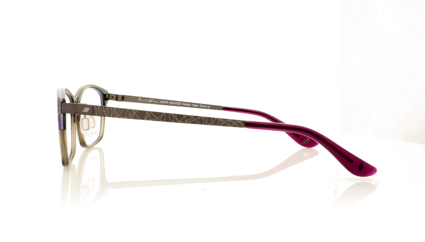 David Green Sunray SQ3 Purple Glasses - Side