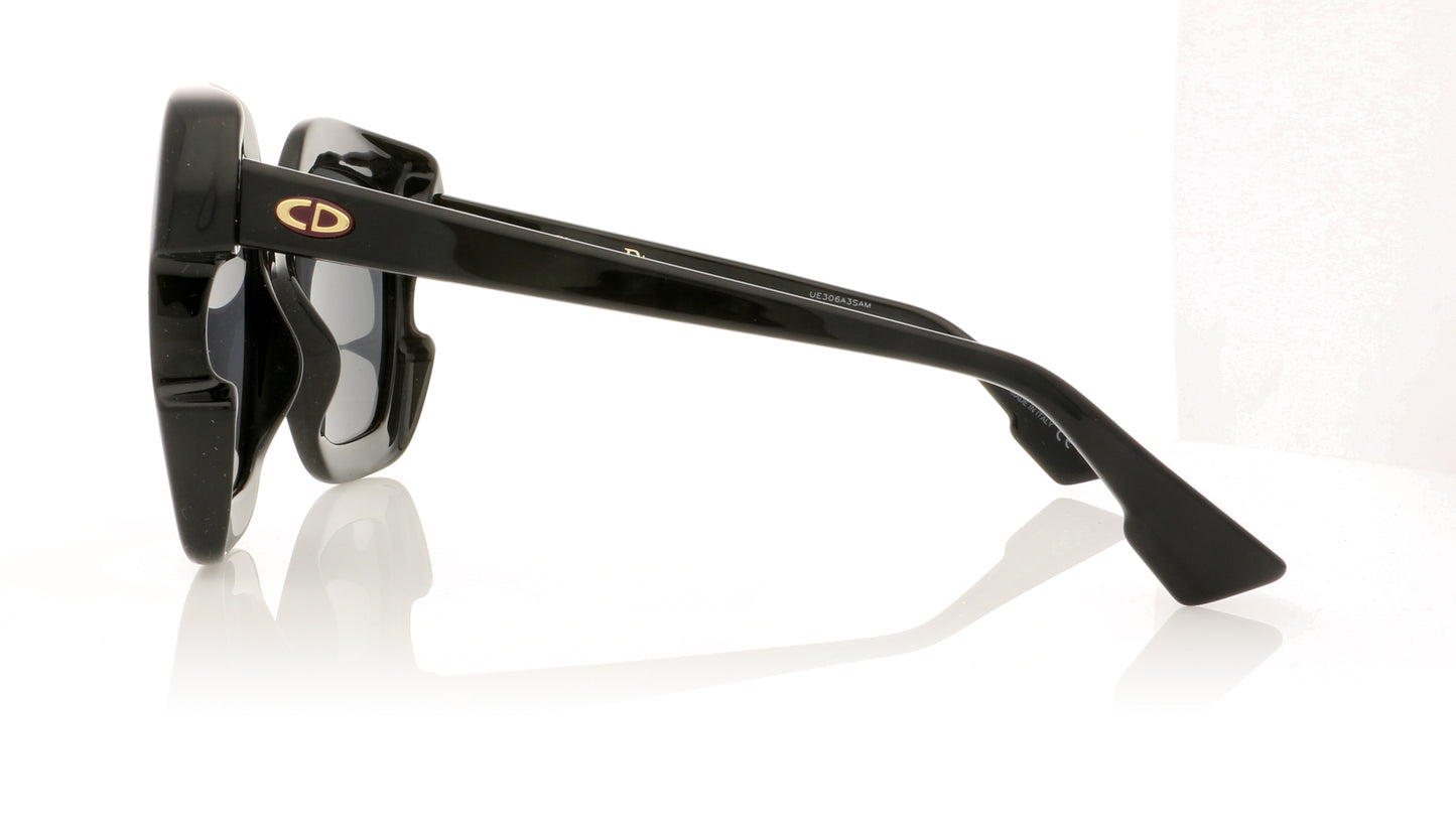 Dior GAIA 807IR Black Sunglasses - Side