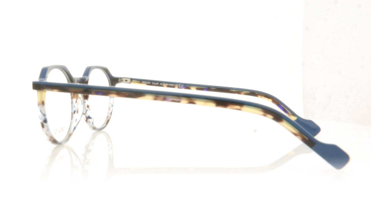Dutz DZ2228 C45 Blue Glasses - Side