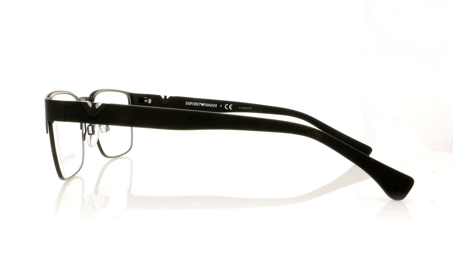 Emporio Armani EA1027 3001 Black Glasses - Side