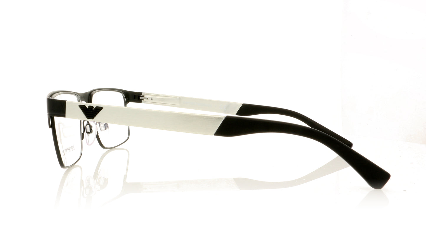 Emporio Armani EA1075 3001 Black Glasses - Side