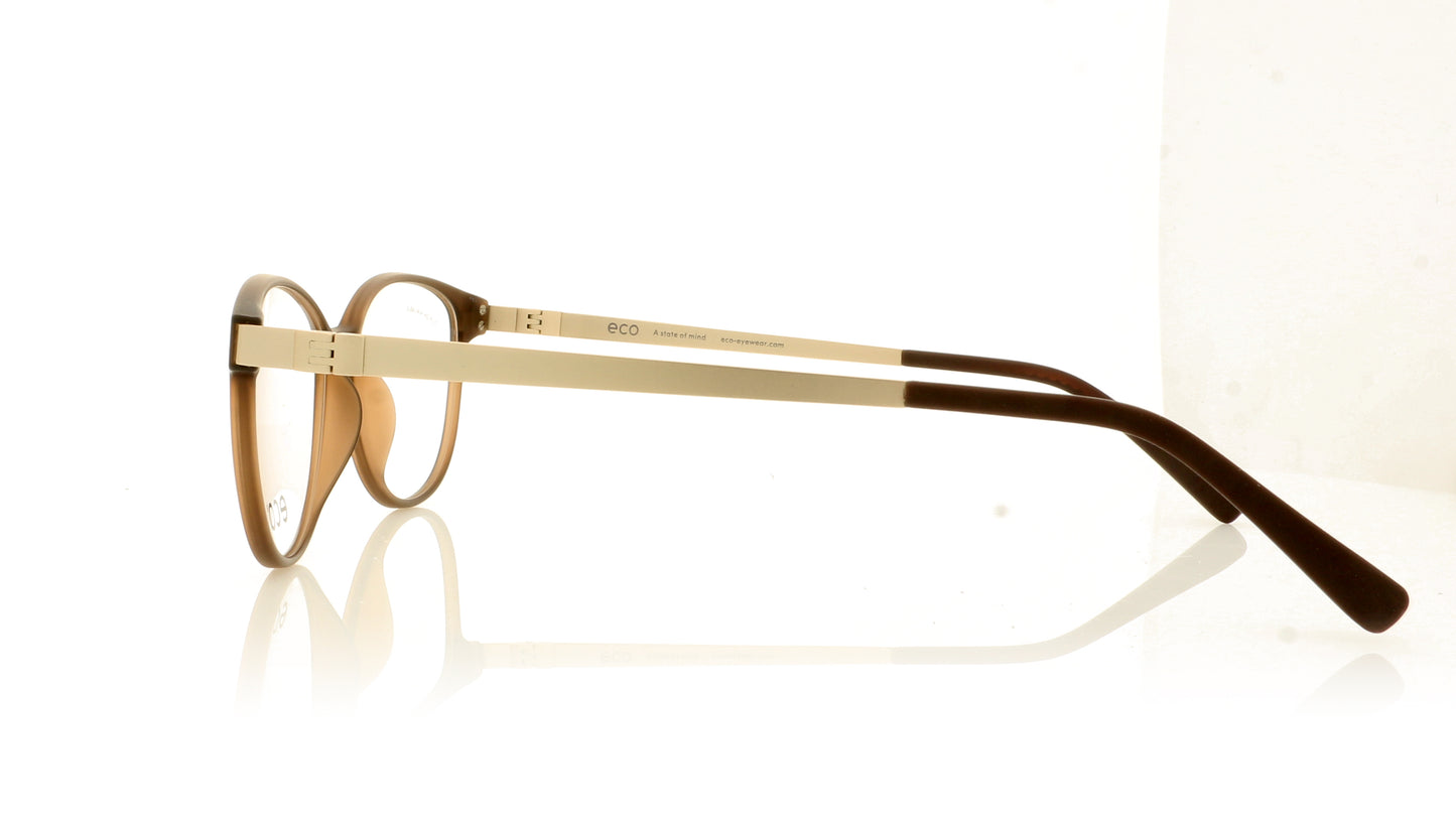 Eco Volga 2 BWN Brown Glasses - Side