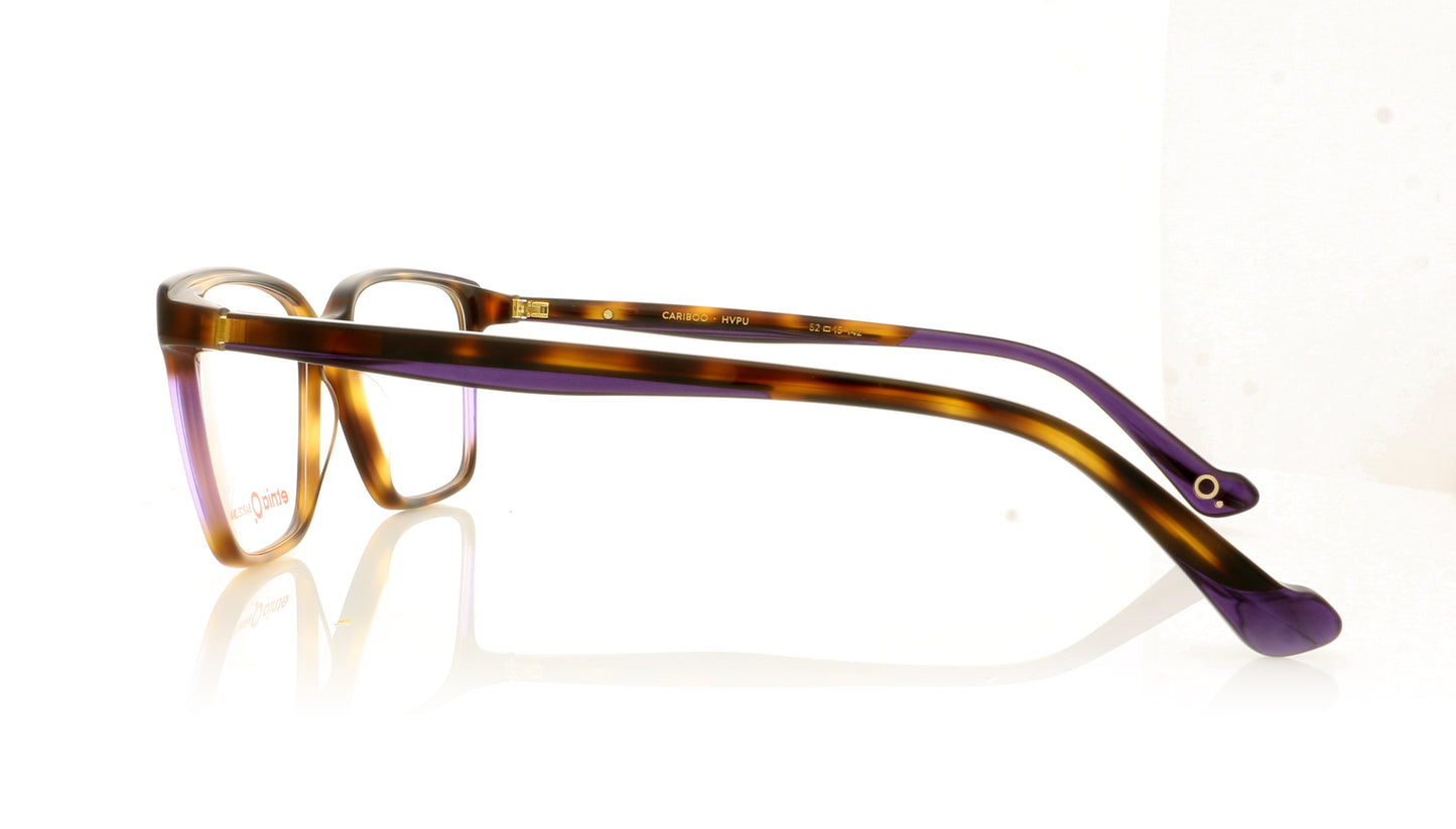 Etnia Barcelona Caribo HVPU Havana Purple Glasses - Side