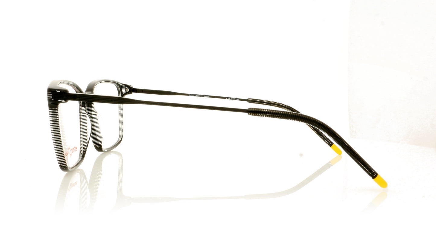 Etnia Barcelona Dusseldorf Dusseldiorf BKYW Black Glasses - Side