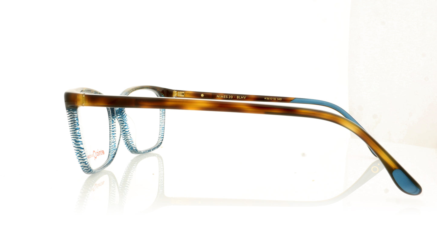 Etnia Barcelona Nimes BLHV Blue Havana Glasses - Side