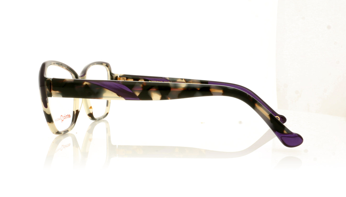 Etnia Barcelona Portofino HVPU Havana Purple Glasses - Side
