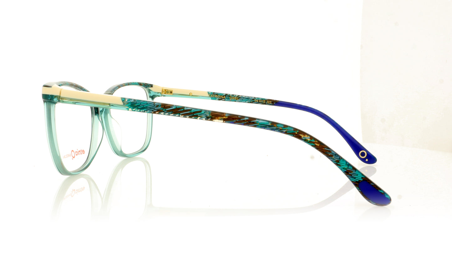 Etnia Barcelona Tayrona GRBL Green Blue Glasses - Side