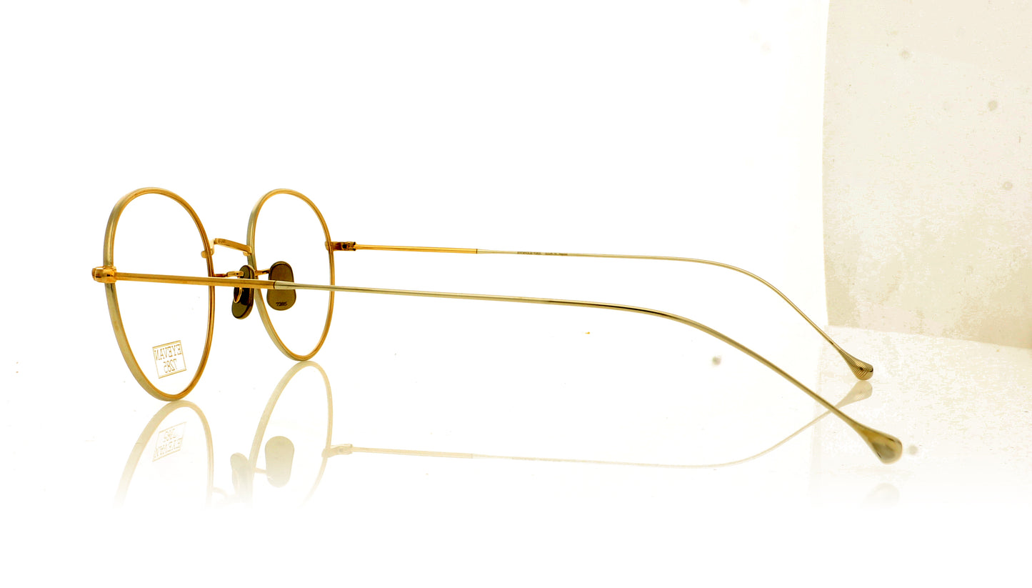 Eyevan 7285 152 GLD Gold Glasses - Side
