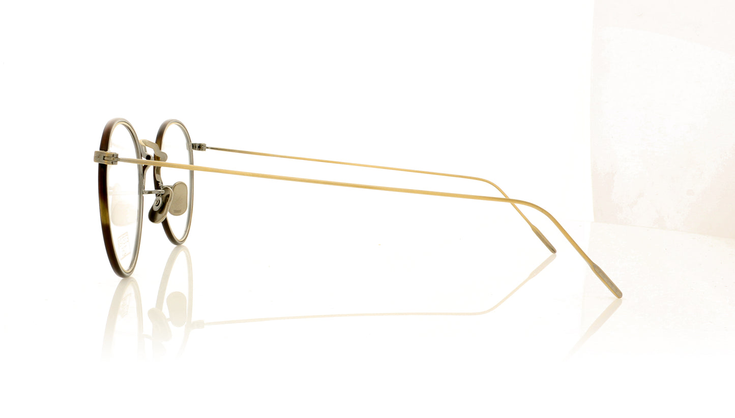 Eyevan 7285 Eyevan 717W 3010 Dark Brown Glasses - Side