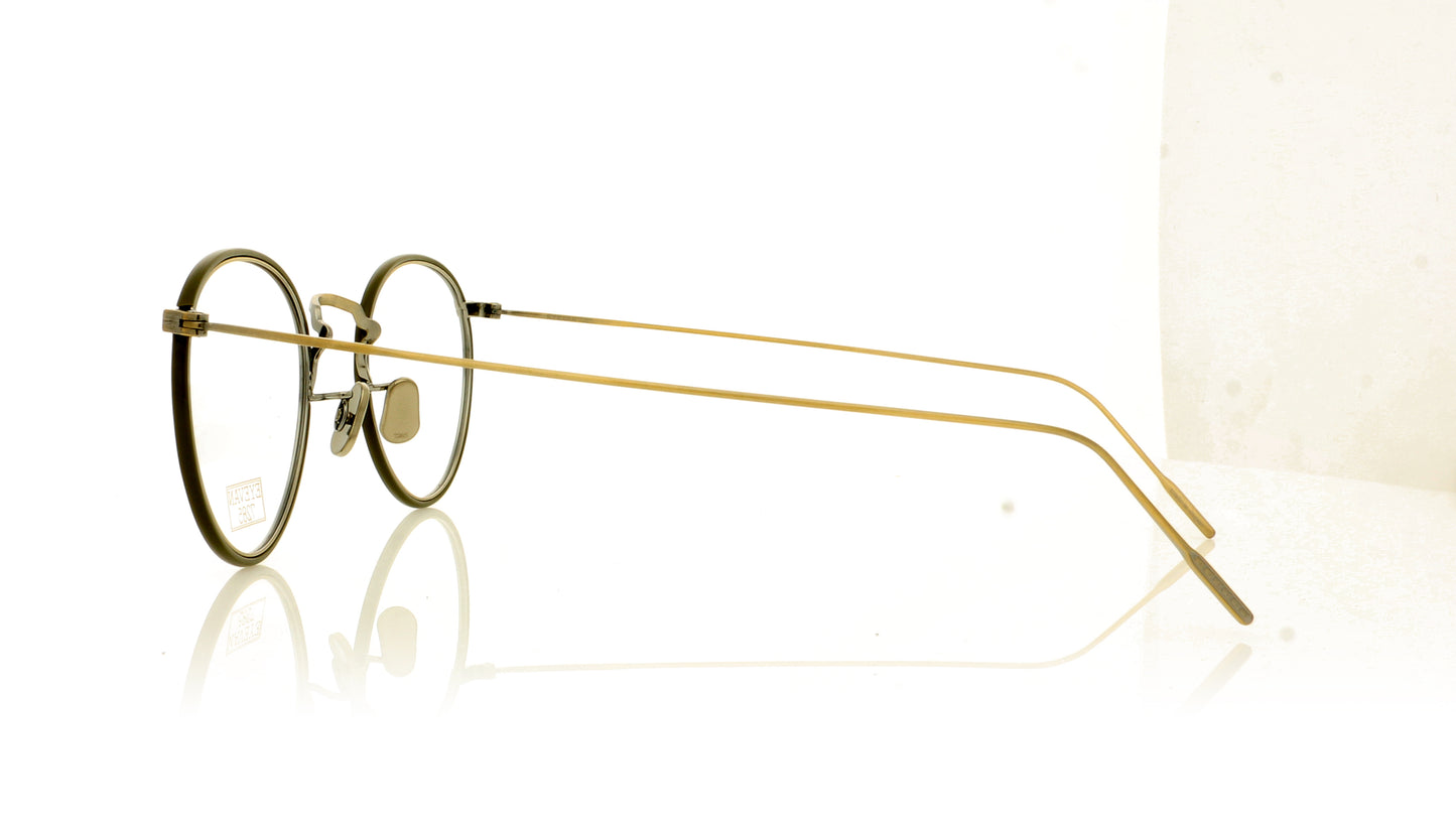 Eyevan 7285 717W 4120 Pewter Glasses - Side