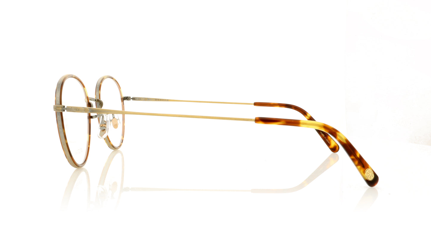 Eyevan 7285 Ferren AG Gold Glasses - Side