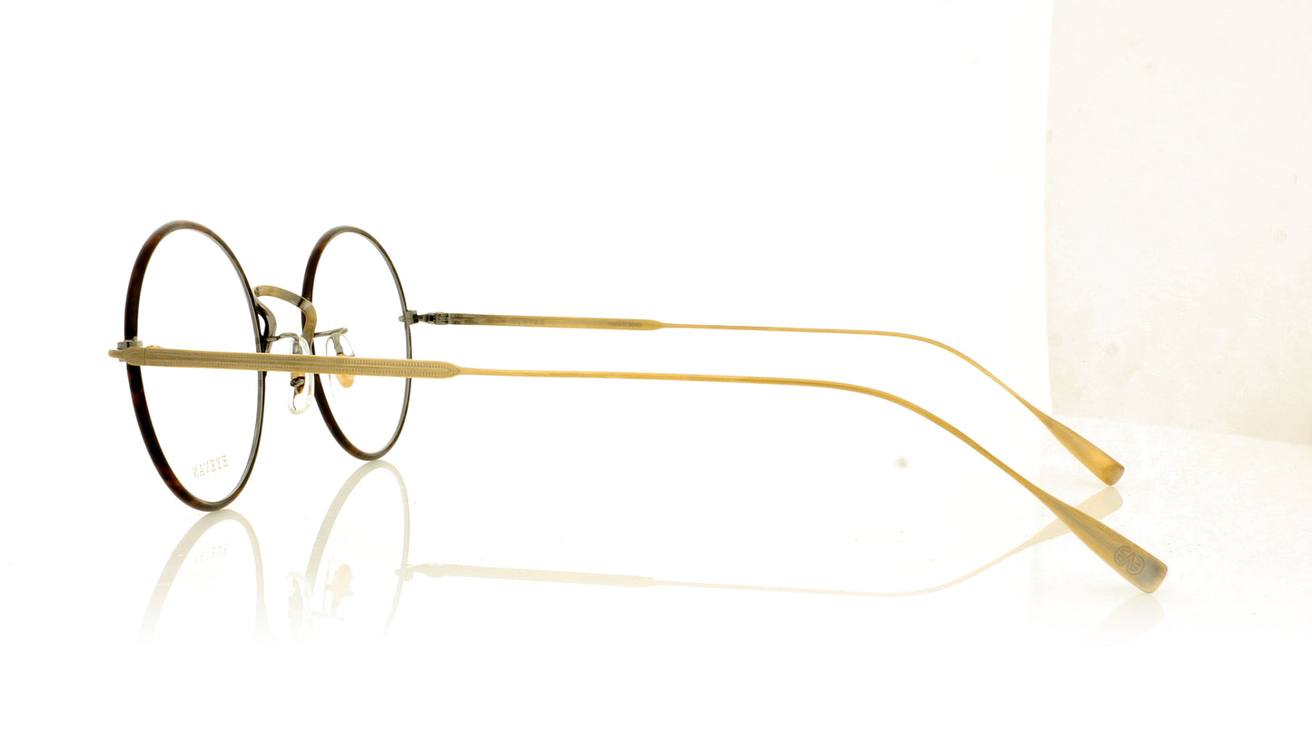 Eyevan 7285 Merced AG-C Tort Glasses - Side