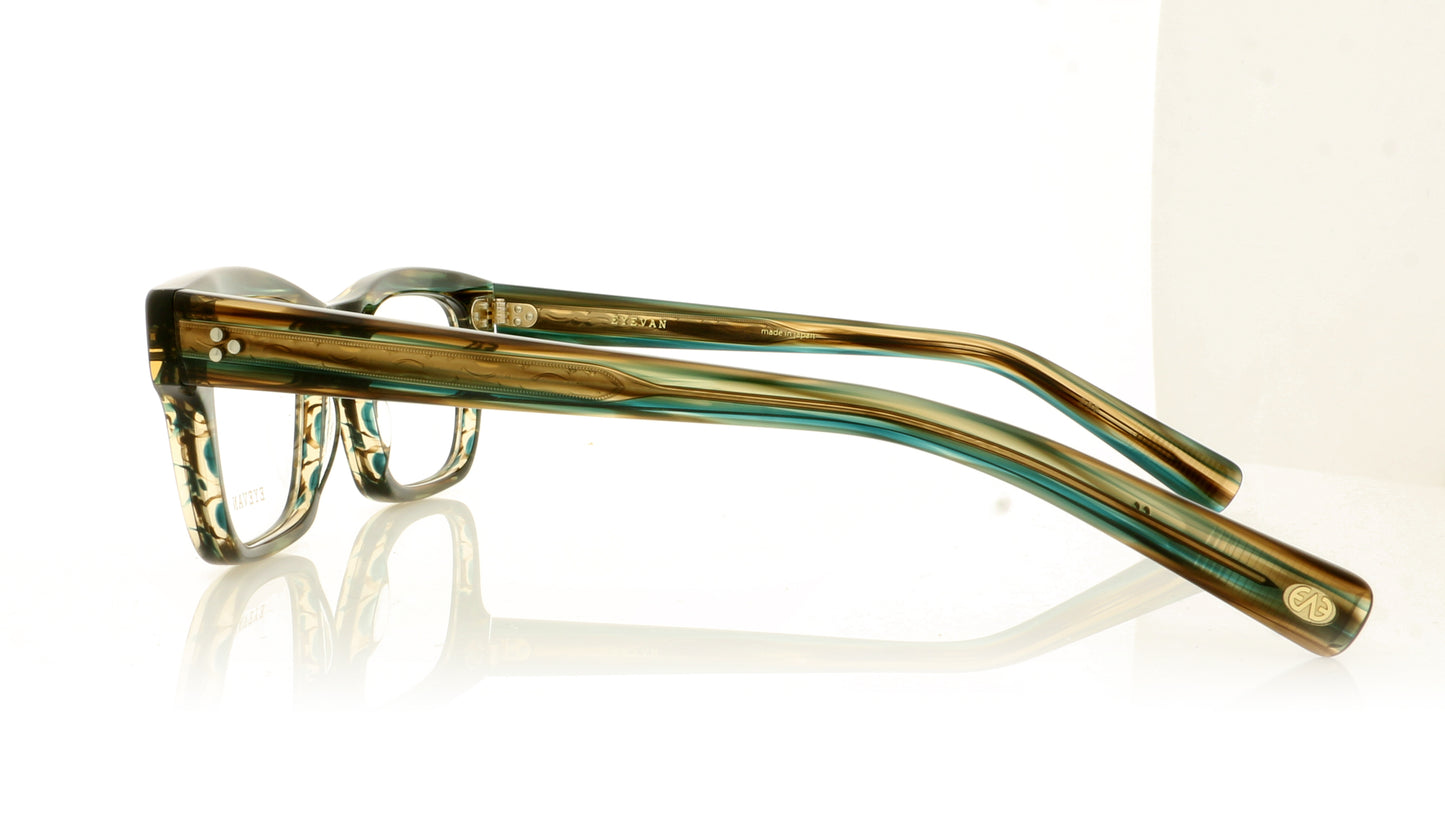 Eyevan 7285 Sullivan-E PCK Tortoise Glasses - Side