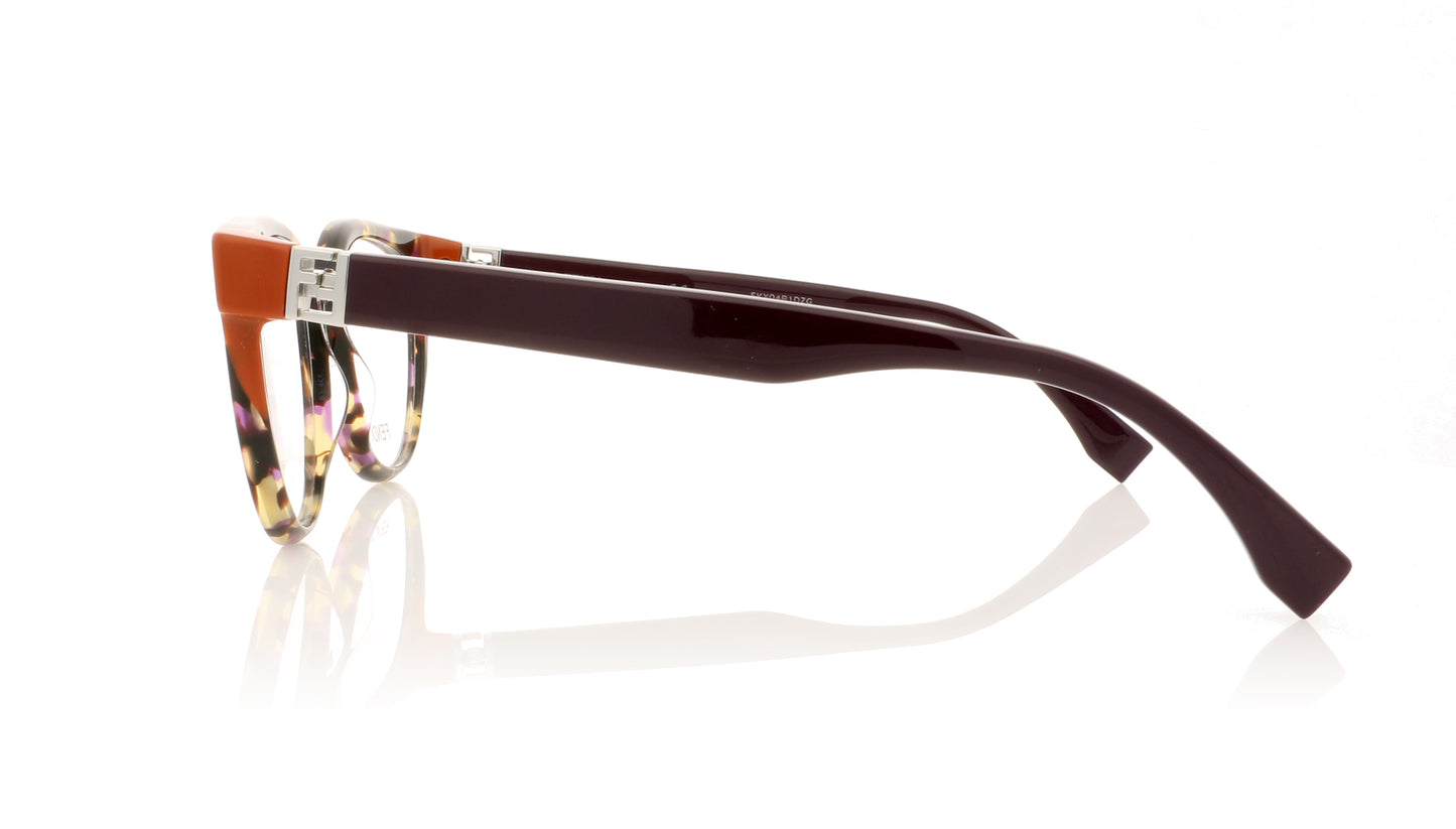 Fendi FF0131 MFX Havana Glasses - Side