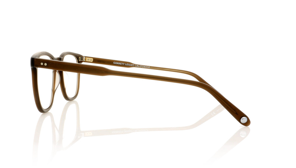 Garrett Leight Brooks 1002 MESP Matte Espresso Glasses - Side