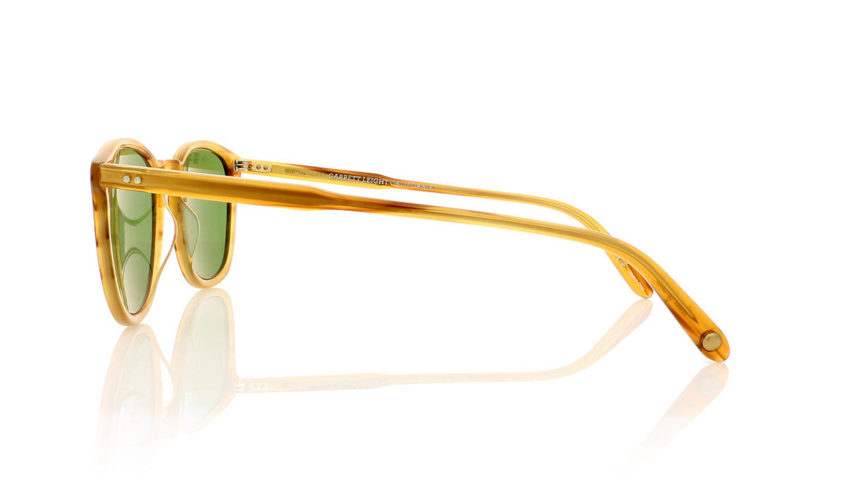 Garrett Leight Kinney 2007 BTF/PGN Blnd Trt Fd Sunglasses - Side