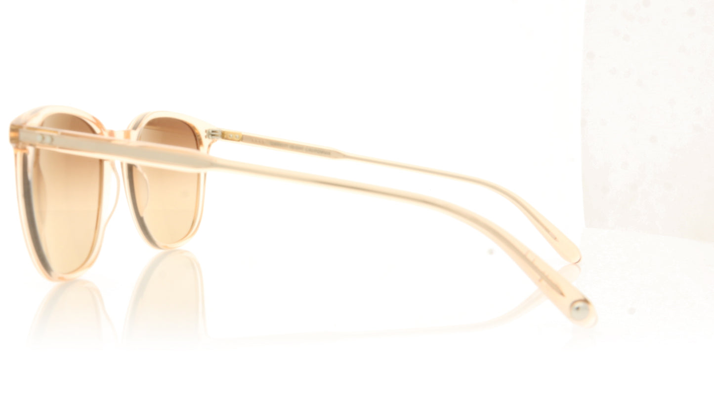 Garrett Leight Doreen 2087 PCY/CADG Pink Crystal Sunglasses - Side
