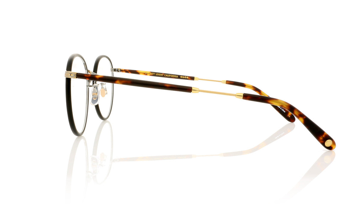 Garrett Leight Wilson 3003 MBK-MST Matte Black Glasses - Side