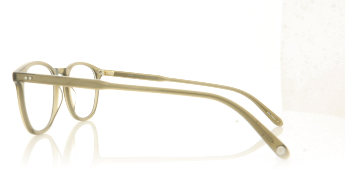Garrett Leight Kinney OLIO Brown Glasses - Side