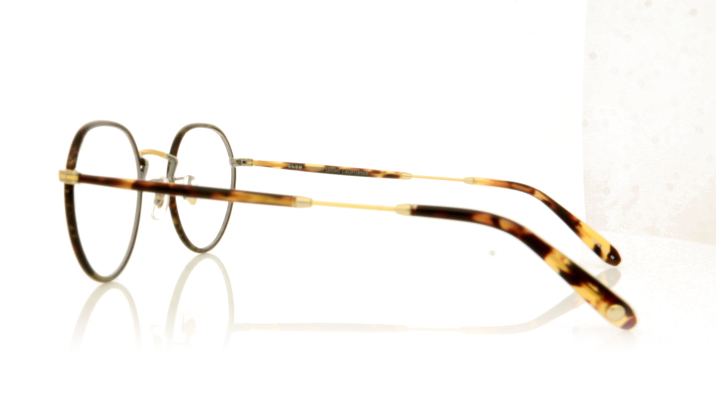 Garrett Leight Robson 3056 BBT-ATG-MDKT Bourbon Tortoise Glasses - Side