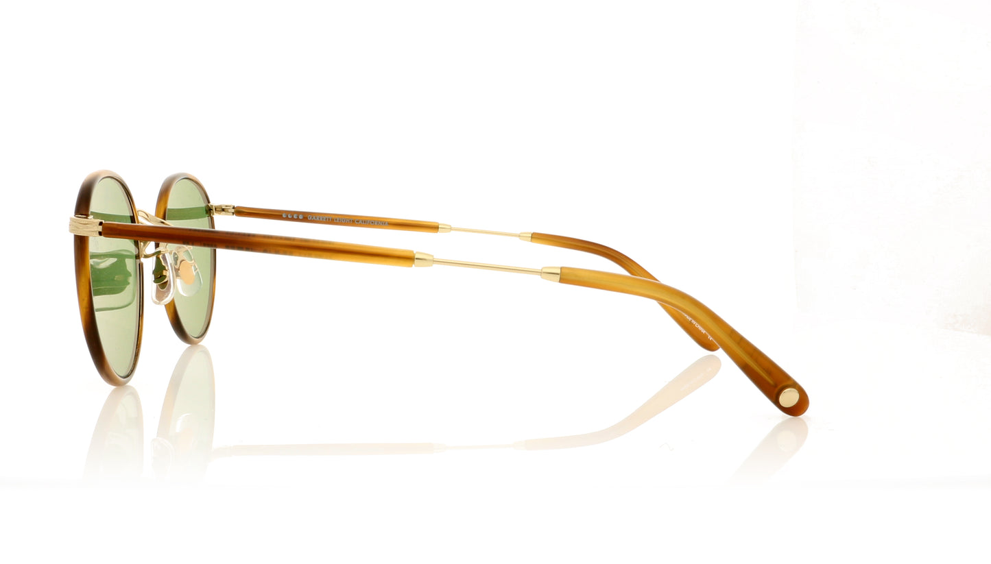 Garrett Leight Wilson DB-G-TD Demi Blonde Sunglasses - Side