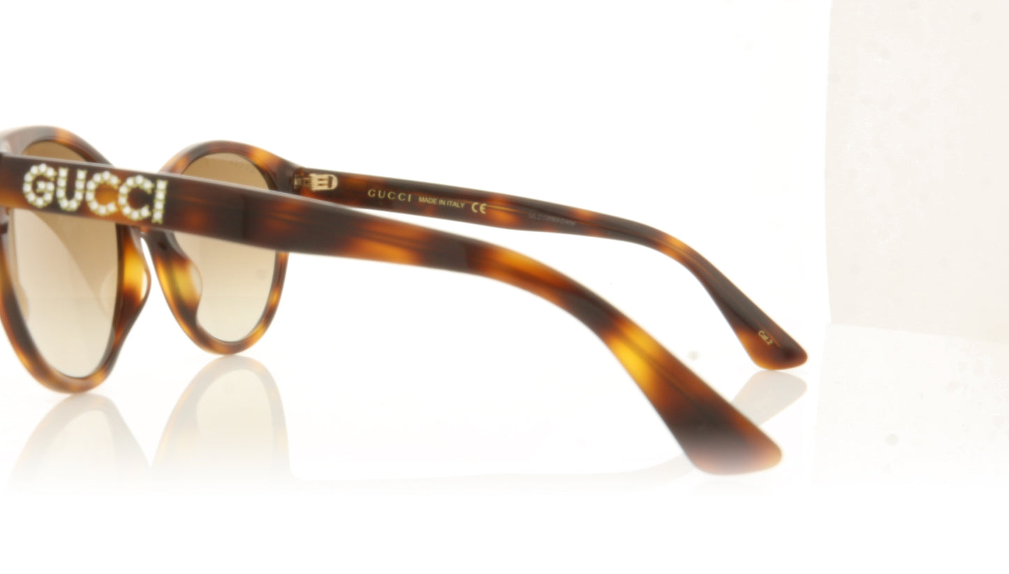Gucci GG0419S 3 Tortoise Sunglasses - Side