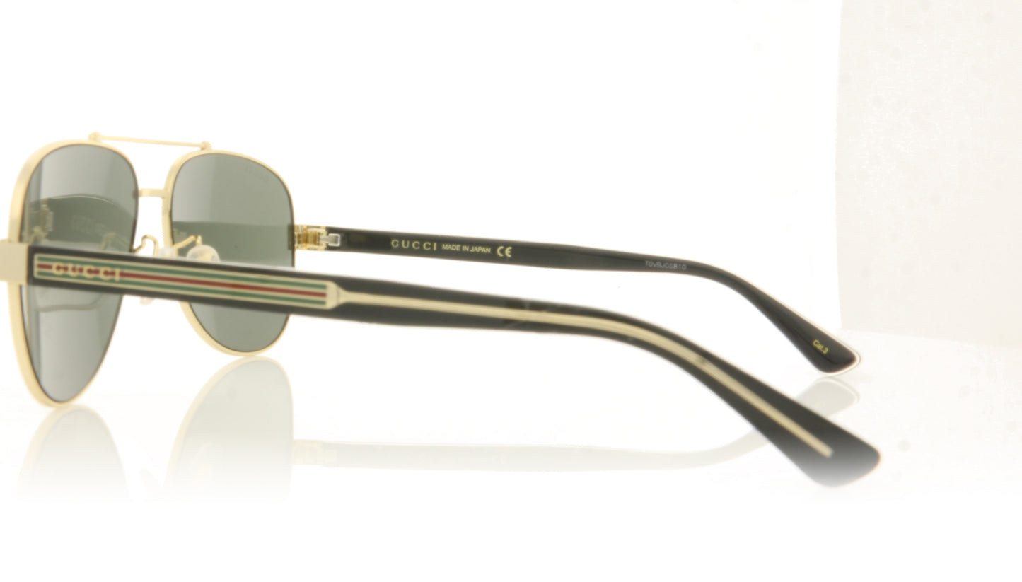 Gucci GG0528S 1 Gold Sunglasses - Side