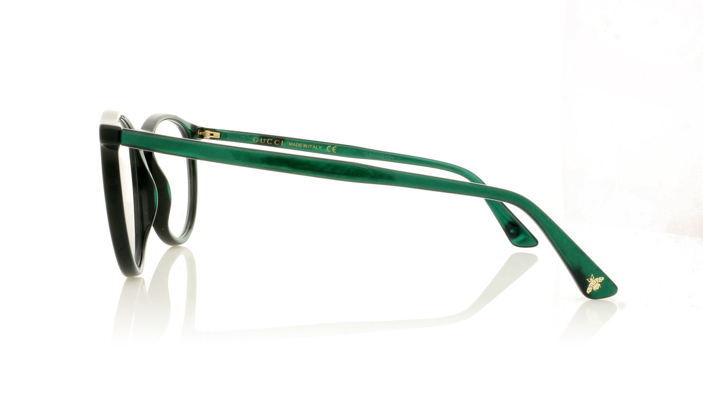 Gucci GG0027O 6 Green Glasses - Side