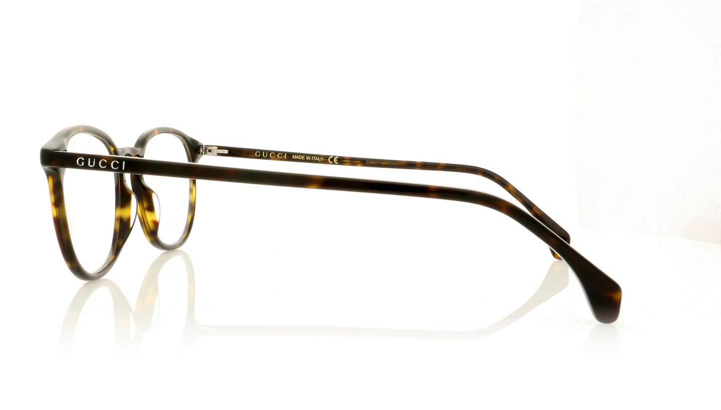 Gucci GG0551O 2 Havana Glasses - Side