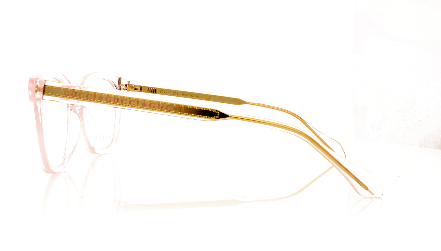 Gucci GG0566O 4 Pink Glasses - Side