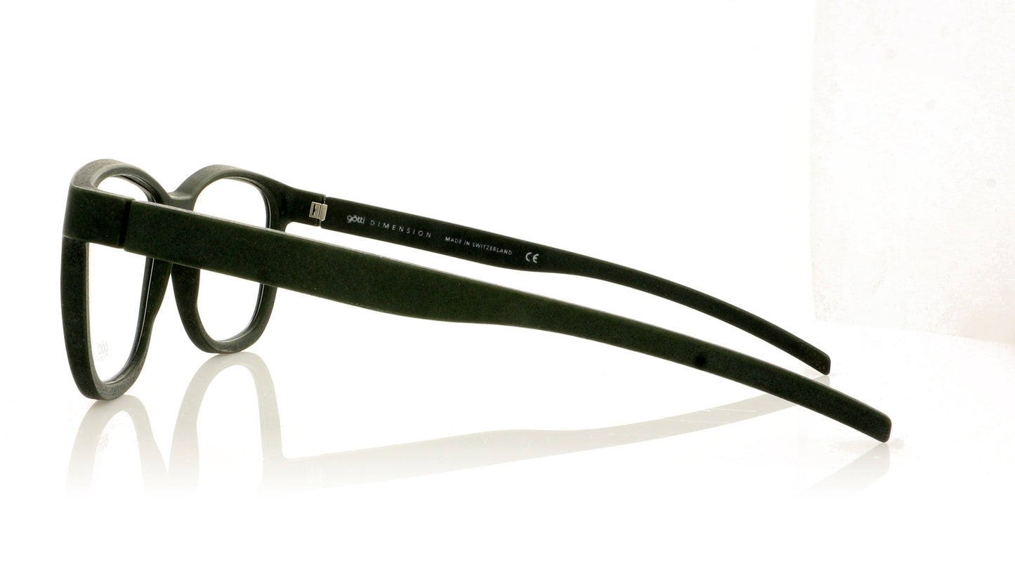 Götti Cleeve Moss Green Glasses - Side