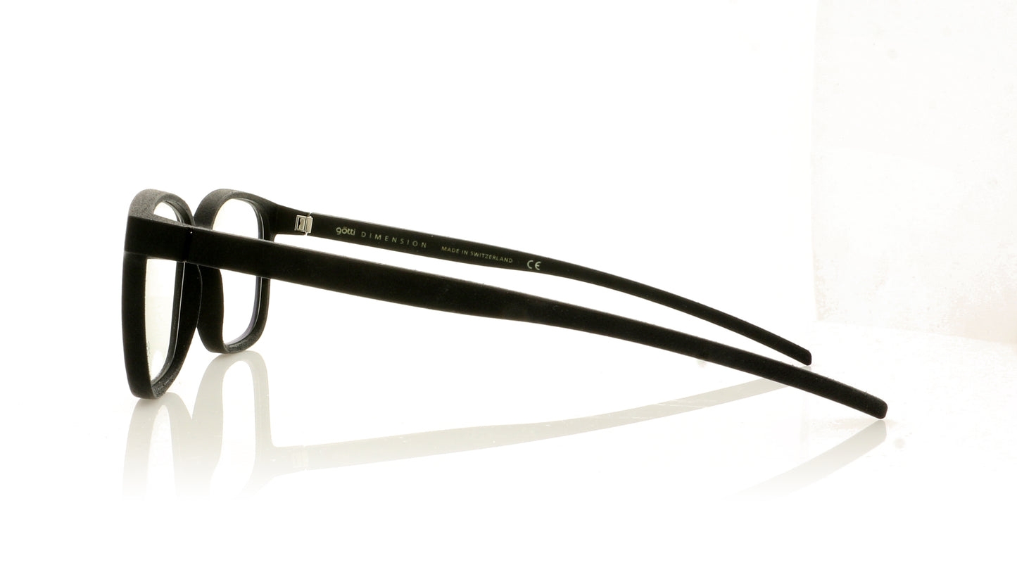 Götti Rod Ash Black Glasses - Side