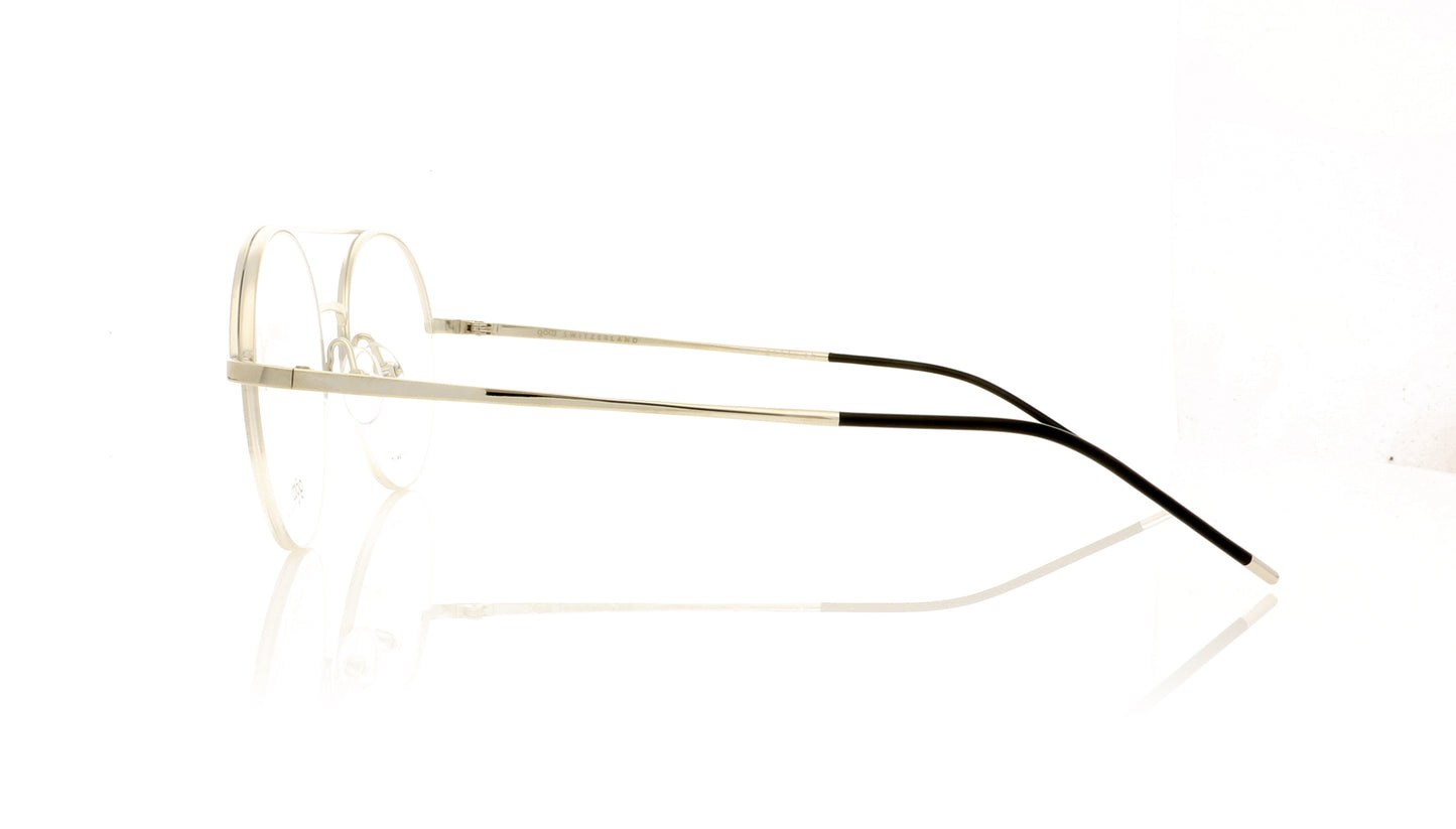 Götti Tann SLS Shiny Silver Glasses - Side