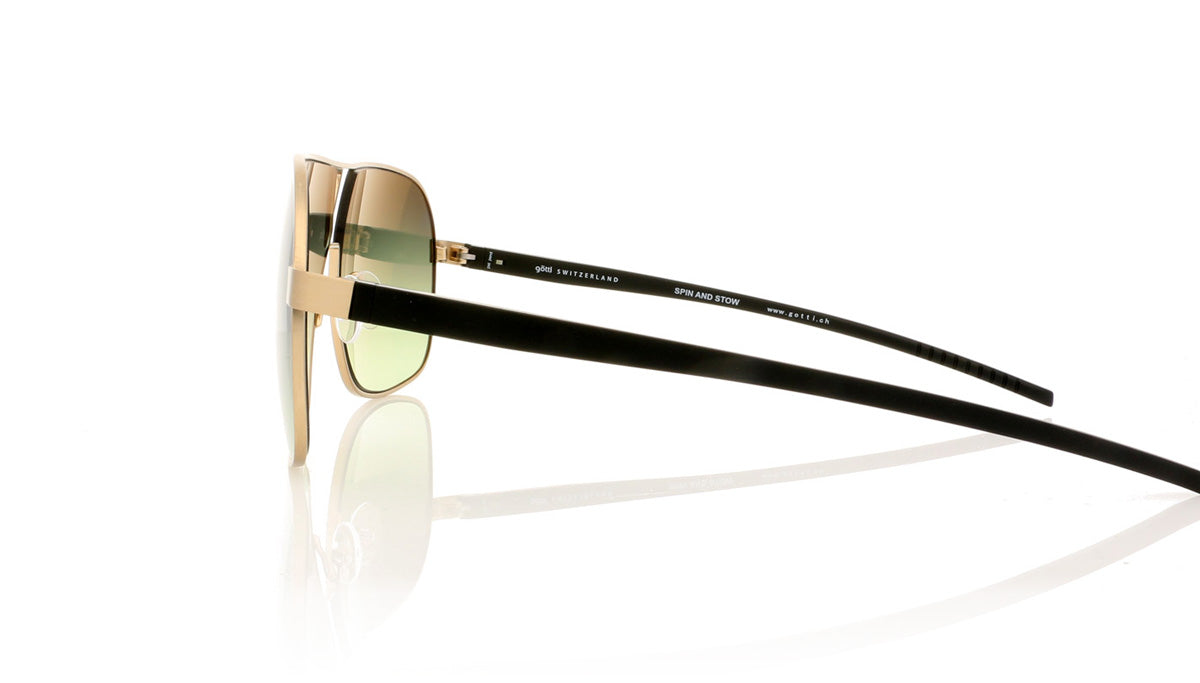 Götti Yaba GLM Gold Sunglasses - Side