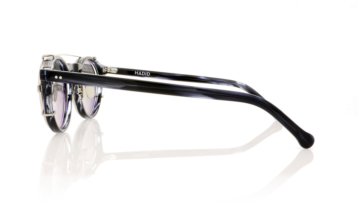 Hadid Eyewear Captain HAD08 C3 Steel Blue Sunglasses - Side