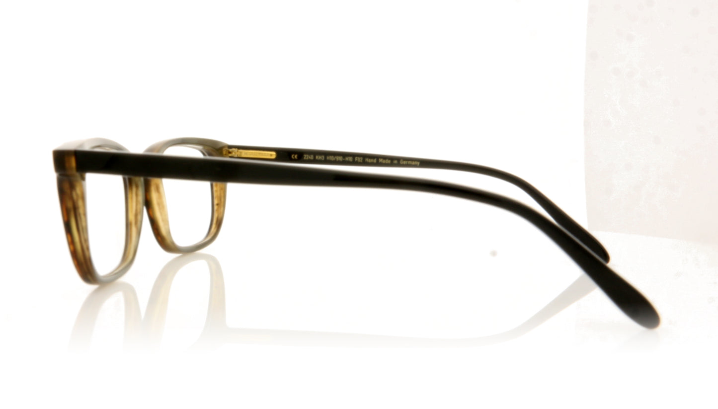 Hoffman Natural Eyewear 2240 KH3 H10/910-H10 F02 Black Glasses - Side