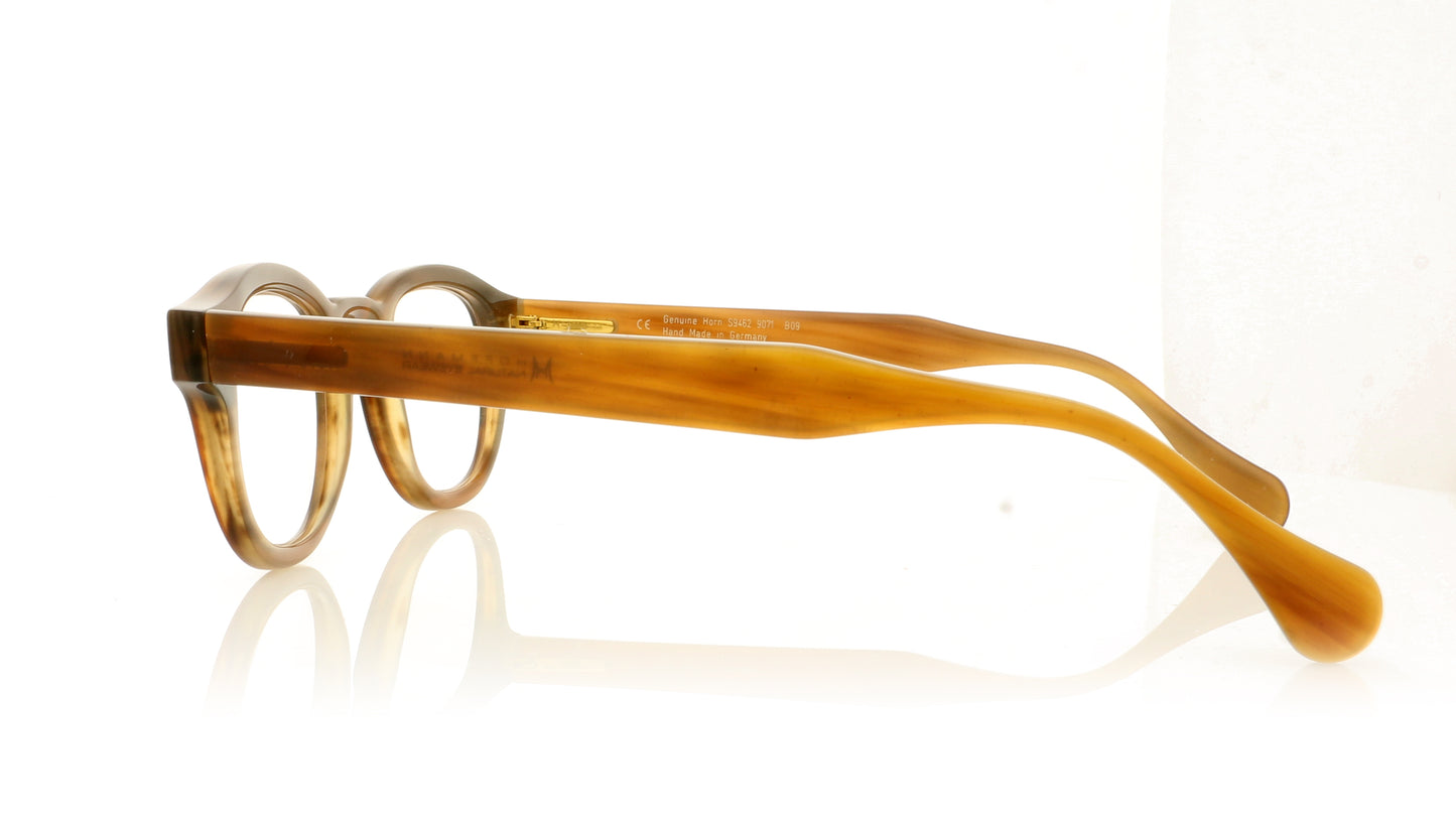 Hoffman Natural Eyewear S9462 9071-B09 Brown Glasses - Side