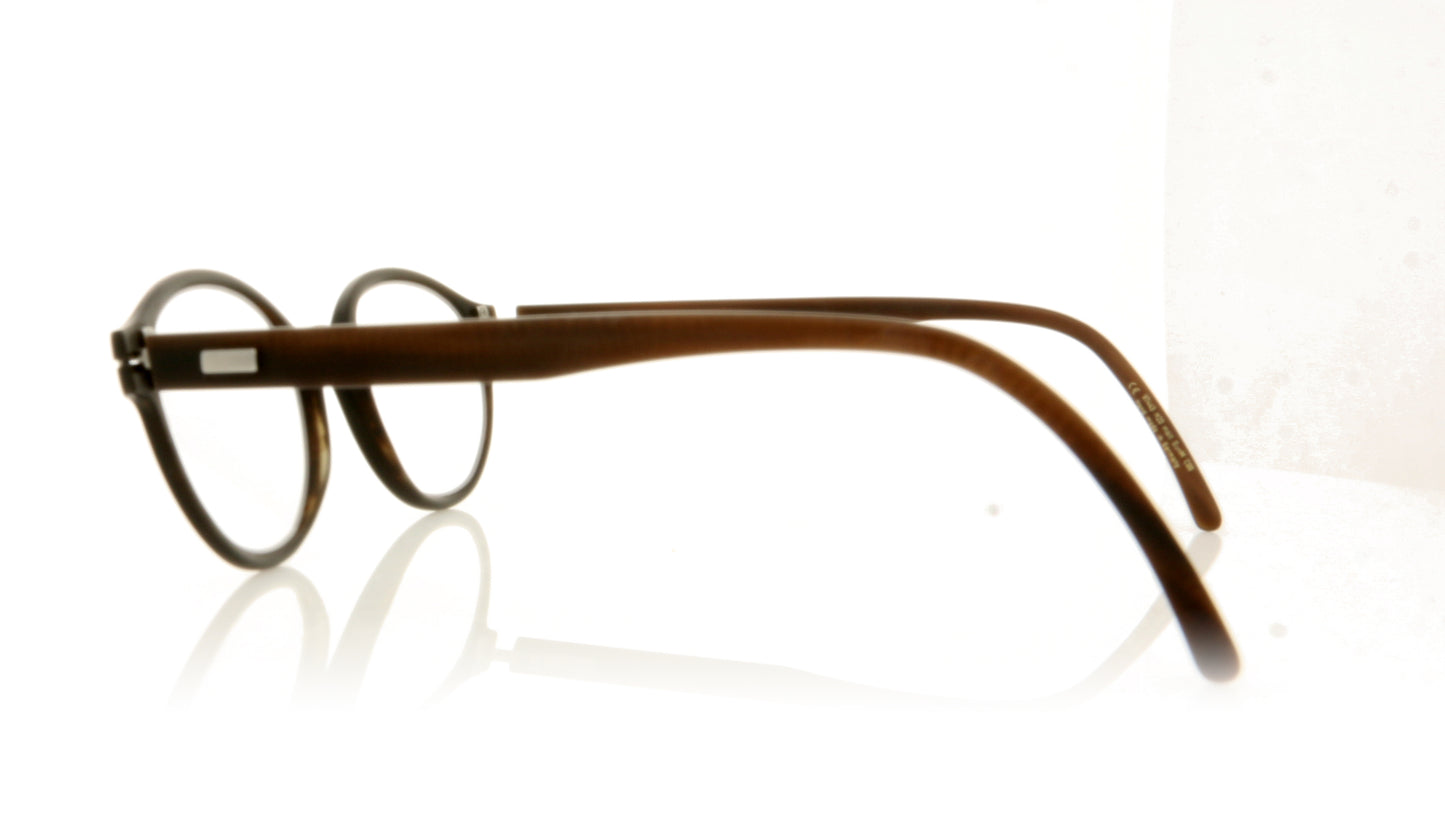 Hoffman Natural Eyewear V7443 H20 Matt Black Glasses - Side