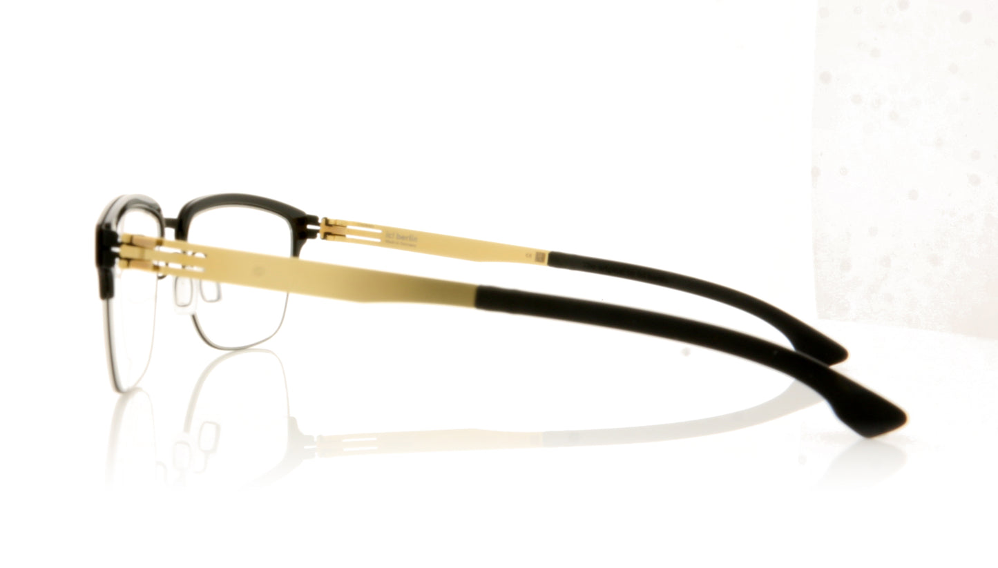 ic! berlin Ricky Y MG Black-Matte Gold Glasses - Side
