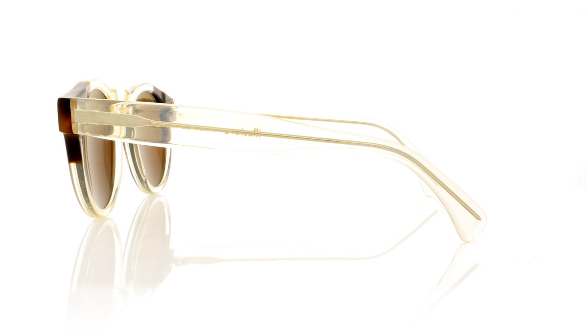 Illesteva Leonard 160 Split Havana Champagne Sunglasses - Side