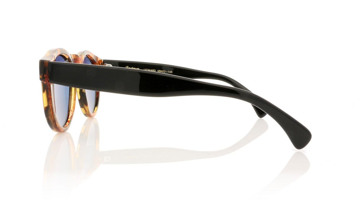 Illesteva Leonard C155 Tortoiseshell Sunglasses - Side