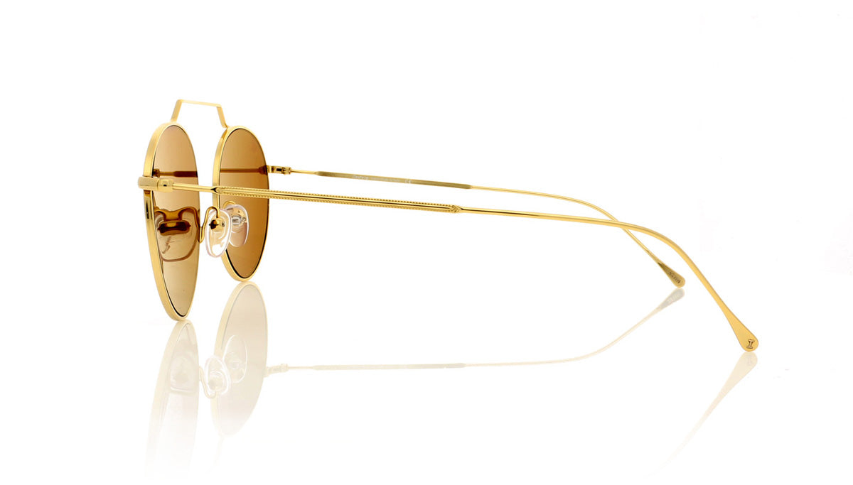 Illesteva Wynwood 2 1 Gold Sunglasses - Side