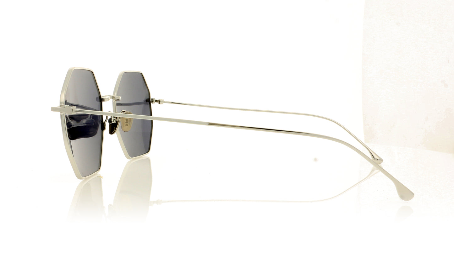 KOMONO The Jane SS Silver Smoke Sunglasses - Side