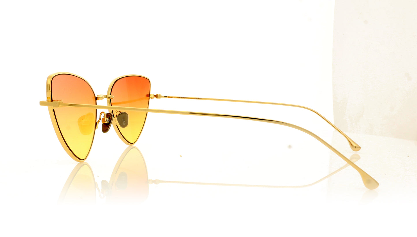 KOMONO The Ona GLD Gold Sunglasses - Side