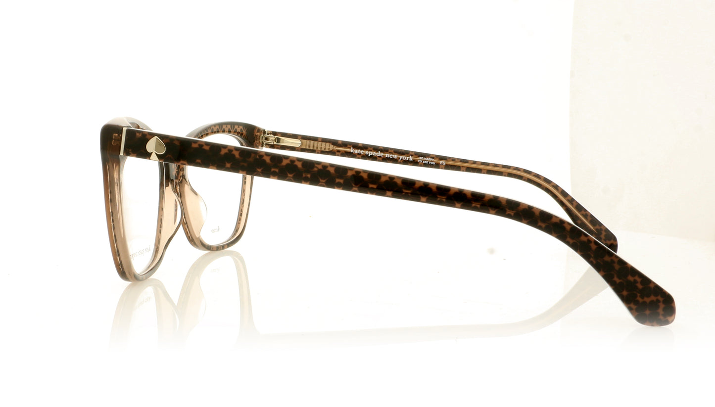 Kate Spade ADRIA FL4 Crystal Brown Glasses - Side