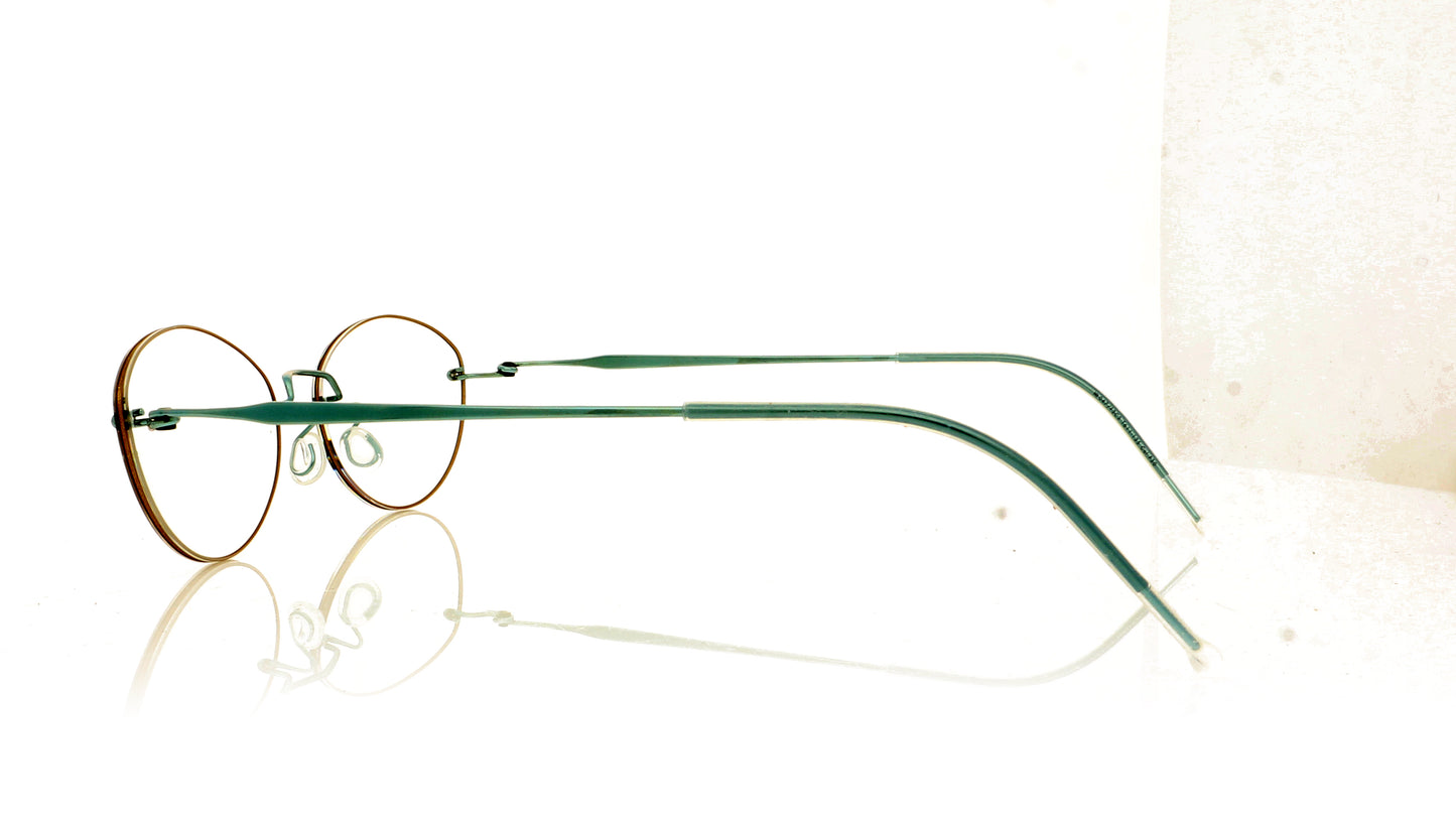 Lindberg Spirit 2192 T611 P30 GR69 Blue Glasses - Side