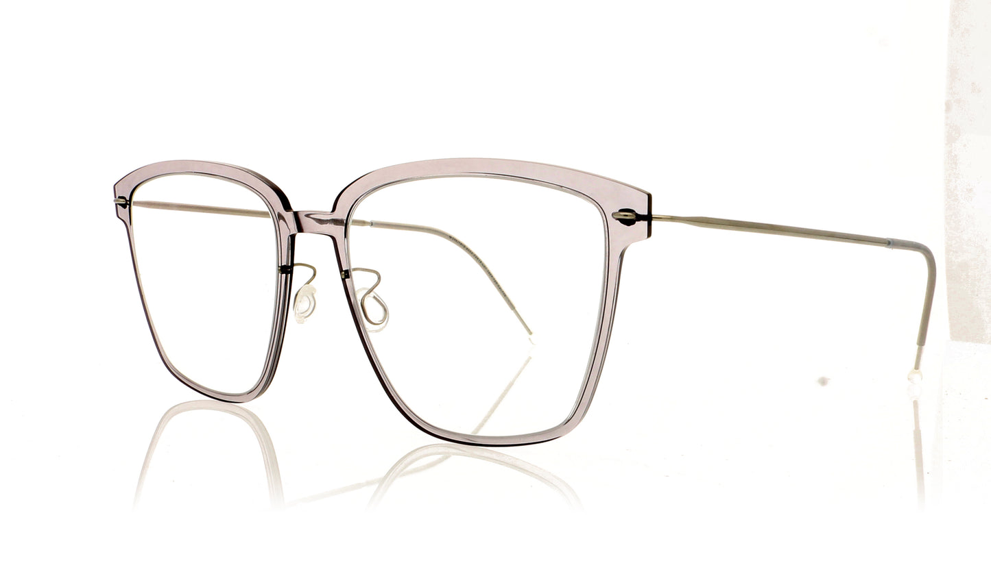 Lindberg n.o.w 6555 C07 P10 Grey Glasses - Angle
